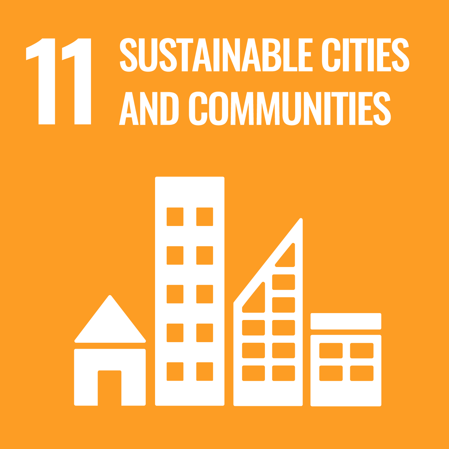 SDG11 Sustainable cities and communities symbol